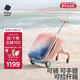 babycare兒童包箱推車(chē)可坐騎男女孩可登機寶寶拉桿箱旅行箱19英寸納米極光