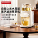 BASSENS巴森蒸汽噴淋式煮茶器蒸茶煮茶一體養生壺燒水壺水箱版全自動(dòng)上水保溫煮茶壺茶藝萃茶機