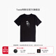 特斯拉（Tesla）官方 男裝Cybertruck貓頭鷹短袖T恤純棉質(zhì)感舒適百搭t恤衫 M