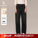 哈吉斯（HAZZYS）女裝 秋季款女士【PHIZ系列】純棉直筒水洗時(shí)尚牛仔褲女 黑色BK 36 (155/68A 36)