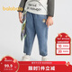 巴拉巴拉童裝寶寶牛仔褲男童女童長(cháng)褲2025秋蘿卜褲松緊腰百搭209325108206