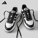 阿迪達斯男鞋女鞋百搭低幫潮流運動(dòng)休閑板鞋 亮白/一號黑/一號黑 41