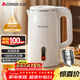 志高（CHIGO）【熱銷(xiāo)百萬(wàn)+】燒水壺電熱水壺電水壺雙層防燙1.8L大容量家用燒水壺304不銹鋼內膽大功率快速燒水