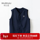 努比屋兒童英倫風(fēng)春秋款馬甲寶寶內穿背心男童馬夾學(xué)院休閑坎肩
