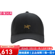 始祖鳥(niǎo)（ARC'TERYX）男女款帽子 刺繡鳥(niǎo)標LOGO棒球帽情侶款鴨舌帽奢侈品潮牌 黑色 均碼【適用頭圍約55-60cm】