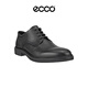 愛(ài)步（ECCO）商務(wù)正裝鞋德比鞋 都市倫敦系列 01001黑色 41 (建議正碼正拍)