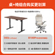 西昊桌椅套裝B100PRO+D03 人體工學(xué)椅辦公椅電腦椅 電動(dòng)升降桌電腦桌