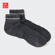 優(yōu)衣庫男裝襪子/短襪479529 479529/08深灰色 S /M/25～27 cm
