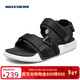 斯凱奇（Skechers）涼鞋男士秋季軟底運動(dòng)休閑鞋外穿軟底涼拖鞋237292
