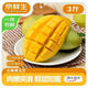 京鮮生云南新鮮玉芒 凈重3斤 單果200g＋ 新鮮芒果 源頭直發(fā)包郵