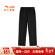 安踏兒童褲子女大童裝26年春季新款女莫代爾綜訓針織運動(dòng)長(cháng)褲 基礎黑-1 160 cm