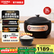 歐德米亞（oudemiya）無(wú)涂層鑄鐵電飯煲家用3L多功能智能預約柴火飯煲仔飯煮飯鍋煮粥煲湯0涂層電飯鍋2-6人土鍋蒸飯鍋 鑄鐵【無(wú)涂層】柴火煲 3L