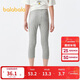 巴拉巴拉女童打底褲兒童褲子夏裝中大童七分褲簡(jiǎn)約針織休閑褲208224123001