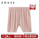 嫚熙（EMXEE）莫代爾女童五分褲寶寶打底褲夏季柔軟透氣短褲百搭休閑基礎款 云朵粉 100