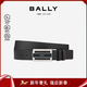 BALLY【新年禮物】FABAZIA男士搭扣雙面腰帶3.5/110黑色/棕色 6181991