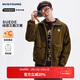 NVG·YOUNG意大利小帆船秋冬季立領(lǐng)夾克外套男士防風(fēng)保暖絨毛上衣大口袋茄克