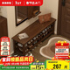家逸實(shí)木換鞋凳入戶(hù)門(mén)口高級感穿鞋凳家用玄關(guān)進(jìn)門(mén)鞋凳鞋柜一體可坐