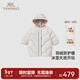 英氏（YEEHOO）【商場(chǎng)同款】童裝羽絨服外套冬季女童加厚保暖羽絨服超韌絨 星光灰【90%白鵝絨】 100 cm-充絨量134g