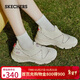 斯凱奇（Skechers）懶懶鞋女鞋秋季一腳蹬休閑鞋厚底懶人鞋軟底運動(dòng)鞋117310