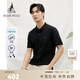 beanpole【涼感】 濱波  夏季情侶款休閑商務(wù)短袖索羅娜T恤POLO衫 黑色 XL 185/100A