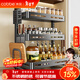 卡貝（cobbe）廚房置物架調料架臺面廚具收納調味品儲物架子刀架多功能架子多層