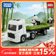多美（TAKARA TOMY）tomica多美卡合金車(chē)仿真小汽車(chē)模型兒童玩具運輸車(chē) 3號動(dòng)物大熊貓搬運車(chē) 438908