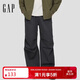 蓋璞（GAP）男女裝2025秋季新款打褶多口袋降落傘褲工裝寬松休閑褲