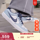耐克陸沖滑板鞋春季新款運動(dòng)經(jīng)典抓地NIKE SB FORCE 58 HJ3489 141白/閃電藍/白/灰石板藍 42.5