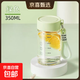 刻度玻璃杯豆漿早餐專(zhuān)用水杯外帶便攜微波爐可加熱單層杯子 綠色 350ml