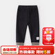 嘟嘟家女童加絨打底褲冬裝兒童褲子加厚寶寶保暖褲小童長(cháng)褲洋氣童裝女孩 碳灰色 110