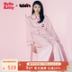 野獸派家居（tbh）三麗鷗Hello Kitty天絲棉家居服套裝軟棉棉四季條紋睡衣 長(cháng)款  S
