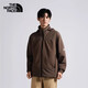 The North Face防風(fēng)夾克男戶(hù)外防潑水舒適透氣8ENF 棕色/1OI XL