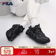 FILA 斐樂(lè )帕尼尼官方女鞋秋季籃球鞋復古運動(dòng)鞋休閑鞋面包鞋老爹鞋