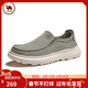 駱駝牌 男士布鞋套腳懶人樂(lè )福爸爸鞋一腳蹬休閑鞋 P15S046007 綠色 40