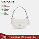 蔻馳（COACH）【品牌直供】女士PAYTON迷你涂層帆布手提包白色CBA79新年禮物
