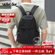 Walker Shop輕奢品牌雙肩包男商務(wù)輕便小型書(shū)包電腦包防水旅行包大容量背包男 黑色-迷你號【尼龍款/禮盒裝】