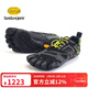 Vibram五指鞋男女 晨跑夜跑運動(dòng)鞋跑酷健身赤足鞋跑步鞋KMD EVO 黑色男款 43