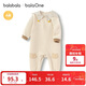 巴拉巴拉balaOne嬰兒連體衣寶寶爬服哈衣2025簡(jiǎn)約時(shí)尚洋氣萌208325120202