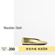 Massimo Dutti折扣升級2026女鞋時(shí)尚百搭金屬色真皮芭蕾鞋單鞋11521650 金色 38 (245/86)