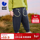迷你巴拉男女童冬新品褲子柔軟百搭型保暖長(cháng)褲【雙面絨】