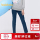 巴拉巴拉女童牛仔褲2025春裝兒童小腳褲子中大童時(shí)尚繡花長(cháng)褲209125108005
