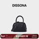 DISSONA迪桑娜女包半月波士頓枕頭包保齡球包斜挎小包單肩【情人節禮物】 黑色