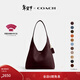 蔻馳（COACH）【禮物】新款女士BROOKLYN 28號單肩包斜挎包流浪大容量女包 B4/梅洛酒紅色