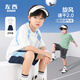 左西男童夏裝套裝2026新款兒童短袖套裝夏季速干運動(dòng)兩件套 藍色 150