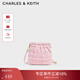 CHARLES&KEITH蝴蝶結流浪包雙肩包女生日禮物新年禮物送女友CK2-60782390-A 【S號】Pink粉紅色 小包
