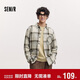 森馬（Semir）[商場(chǎng)同款]長(cháng)袖襯衫男純棉格紋外套2025春季上衣寬松101125105106