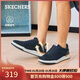 斯凱奇（Skechers）男鞋秋季網(wǎng)面運動(dòng)鞋百搭舒適休閑鞋通勤板鞋帆布鞋210793