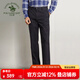 圣大保羅秋冬新款商務(wù)休閑褲男棉質(zhì)微彈合身版長(cháng)褲簡(jiǎn)約百搭寬松直筒休閑褲 深藍色K9（合身版） 厚款 33 碼(84) 175/84B