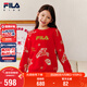 FILA斐樂(lè )兒童童裝衛衣2026年春季男中大童套頭衛衣