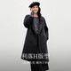 秋水伊人經(jīng)典風(fēng)100%綿羊毛雙面呢大衣2025年冬季新款百搭毛呢外套